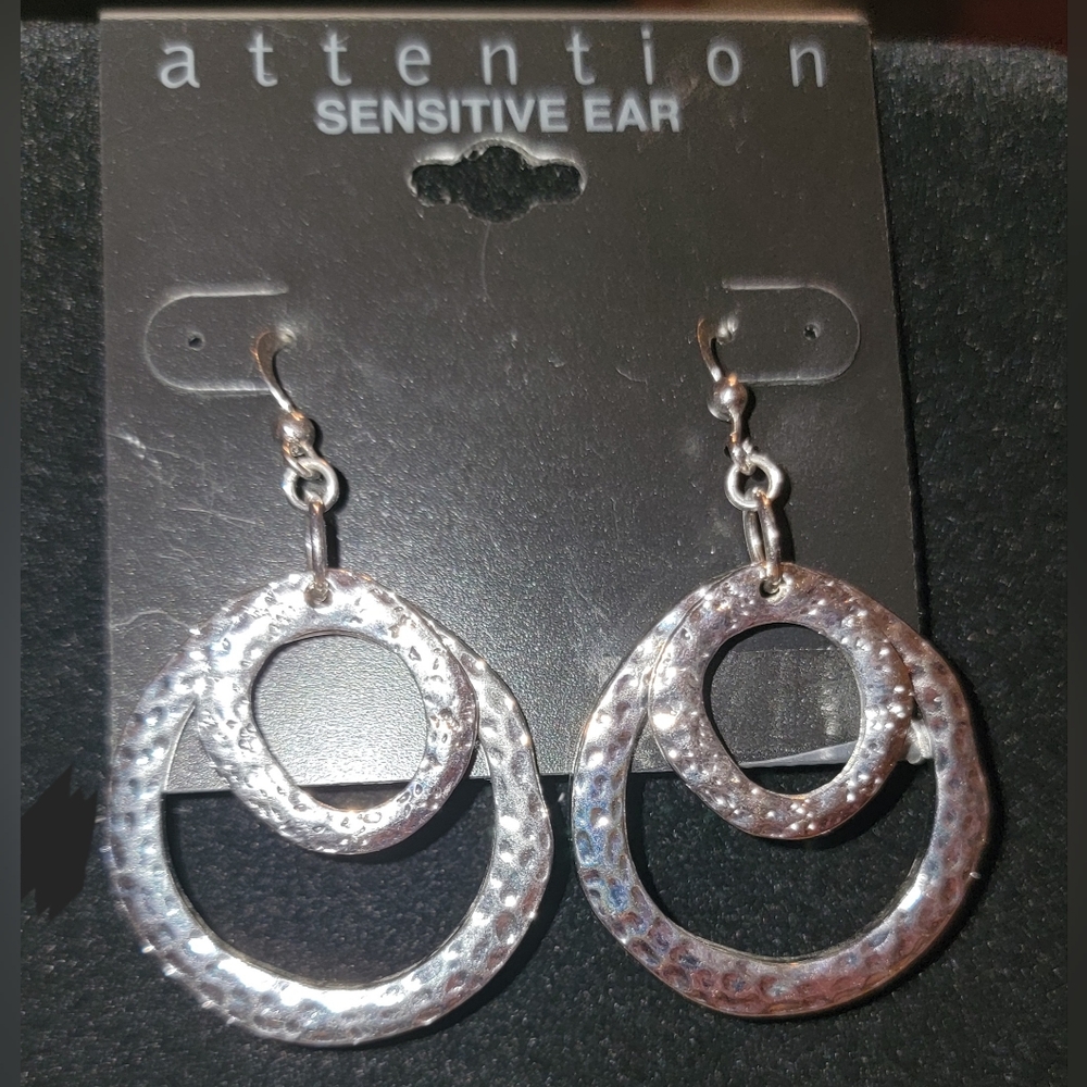 Silvertone Earrings